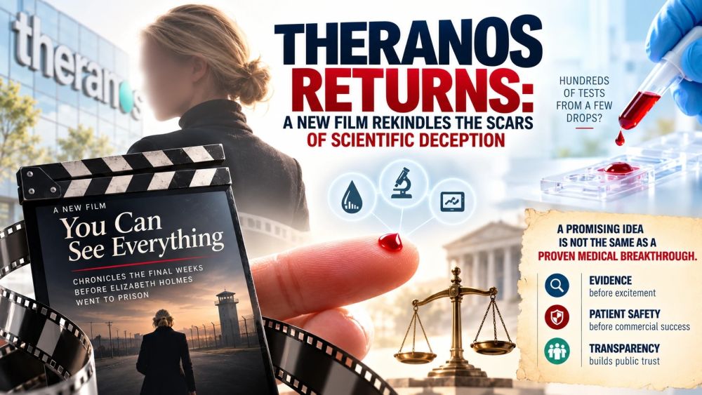 Theranos Returns: A New Film Rekindles the Scars of Scientific Deception