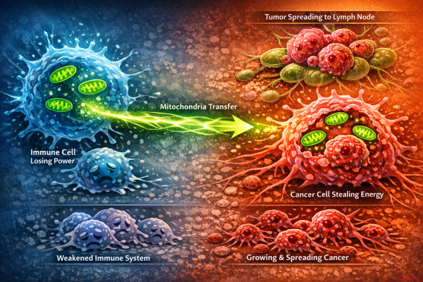 How Cancer Cells Steal Energy To Survive And Spread?